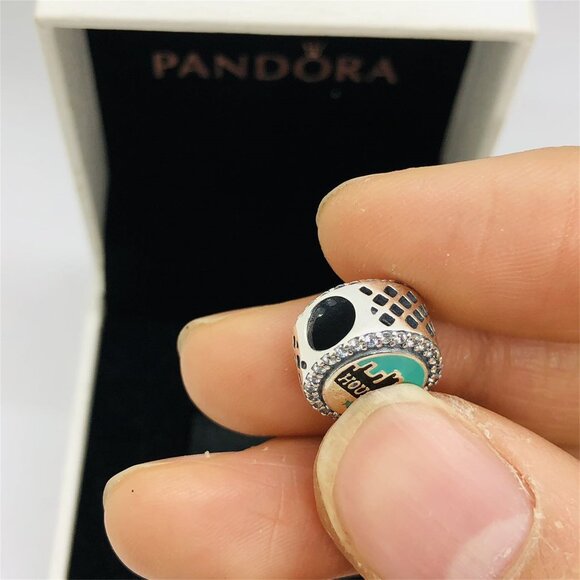 ✨🔥Pandora Houston Texas Exclusive Round Moments Charm - Picture 3 of 7